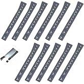 UtySty 15 Pack Knife Edge Guard Universal Knife Guards Kitchen Knife Sheath Blade Cover Protector for Chef's Knife Meat Cleaver Knives Cutlery Knife Set Santoku Fillet Knife Bread Knife Paring Knife
