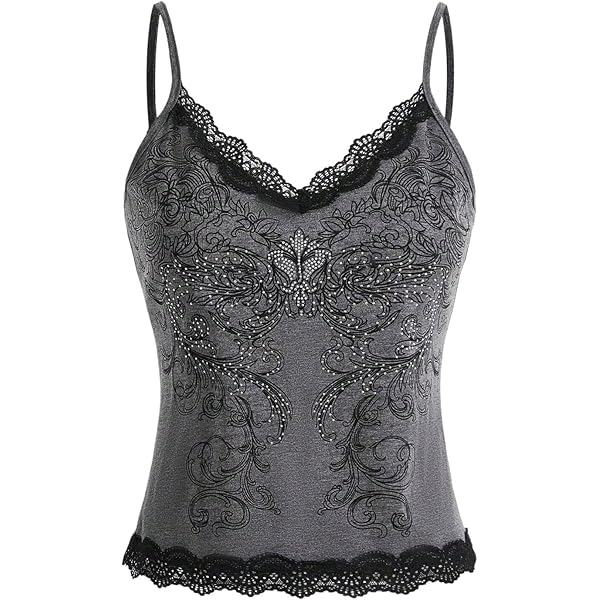 トップス Burberry archive folderneck camisole Y2K Hollister Y2K lace trim pointelle cami top in white floral | ASOS