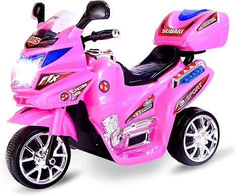 pink baby motorcycle