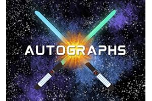 Autograph Book: Collect Signatures of Theme Park Characters and Sports Stars. Fields for Name, Date, and Notes. Saber Wars Cover. Keepsake Gift Idea ... and Adults. Room for Messages and Photos.