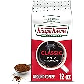Krispy Kreme Doughnuts, Classic, Ground Coffee, Medium Roast, Bagged 12oz