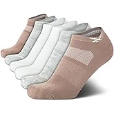 Reebok Womens Athletic Socks - Performance Cushioned Low Cut Socks (6 Pack)