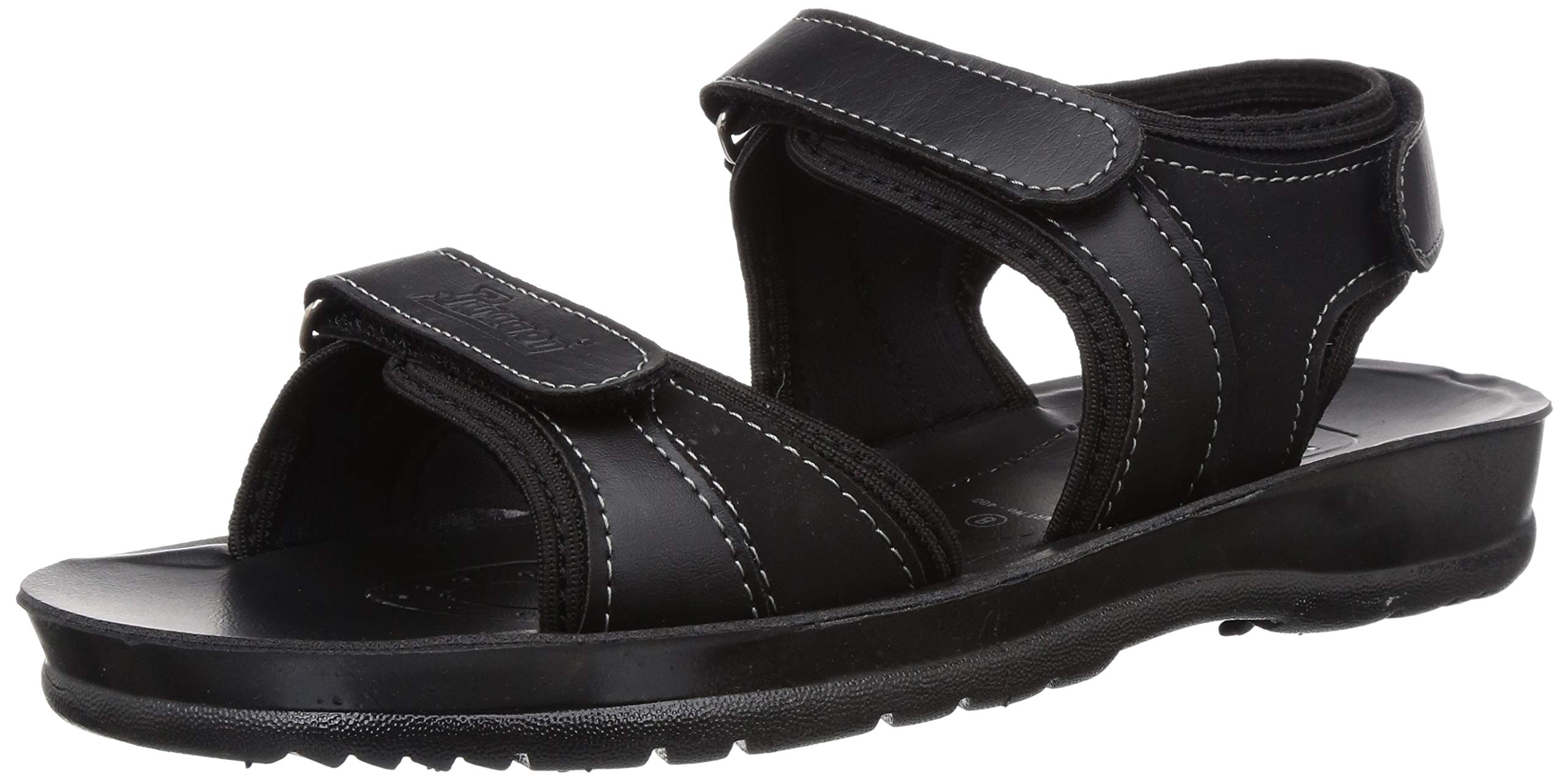 paragon black sandals