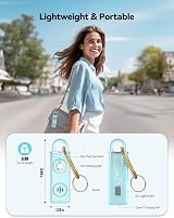TECKNET Personal Safety Alarm 130 dB USB Rechargeable with Light view 5