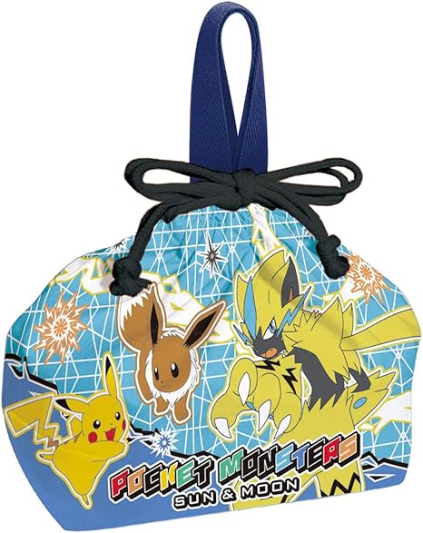 Amazon スケーター 子供用 お弁当 巾着袋 ポケットモンスター 19 ポケモン Kb7 ランチバッグ ランチ巾着 ランチベルト オンライン通販