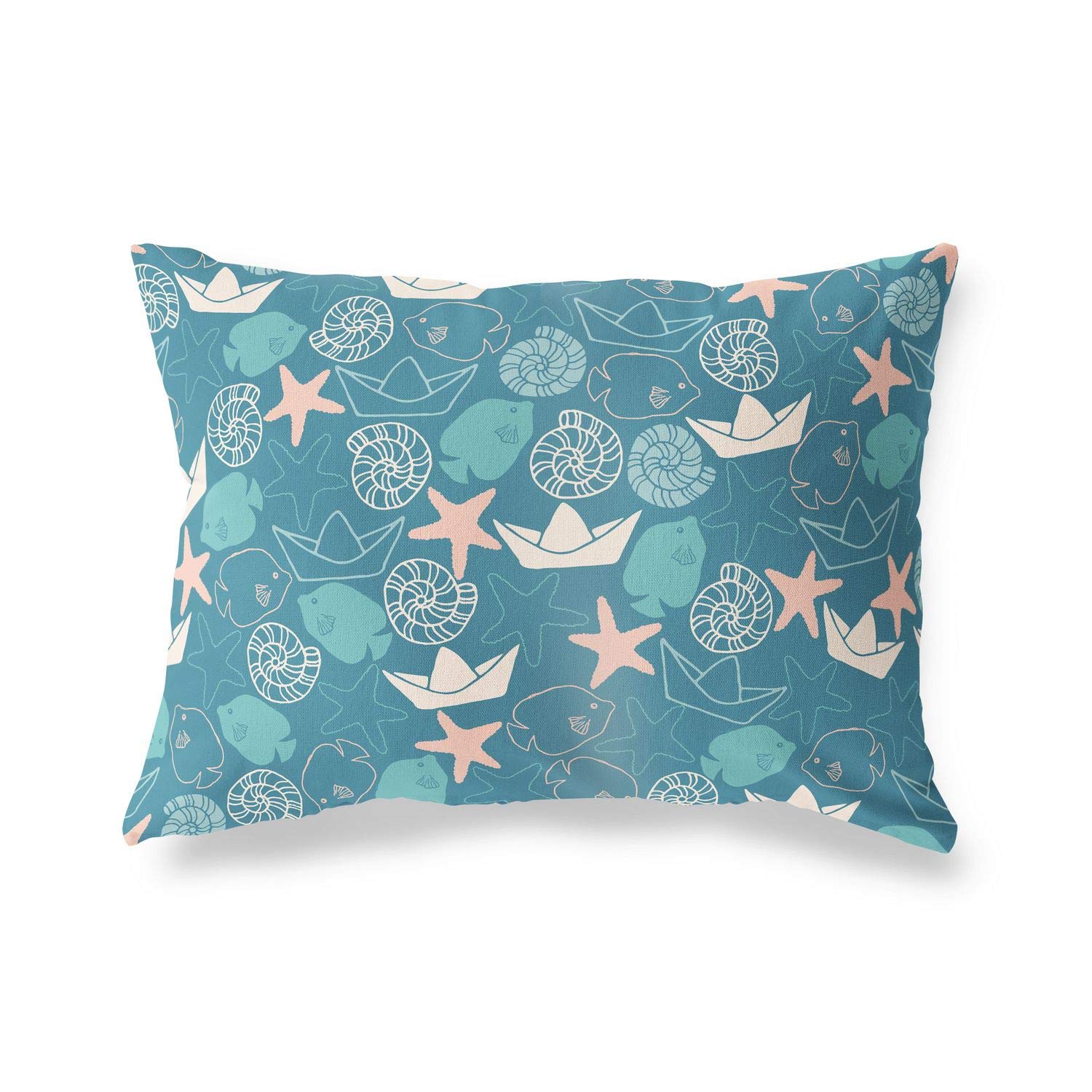 Bonamaison Decorative Cushion Cover Random Pattern, Throw Pillow Covers, Home Decorative Pillowcases for Livingroom, Sofa, Bedroom, Size:35x50 Cm - Designed and Manufactured in Turkey