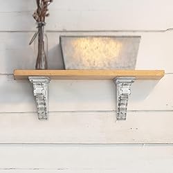 BIG FORTUNE Set of 4 Corbels for Shelves Wood