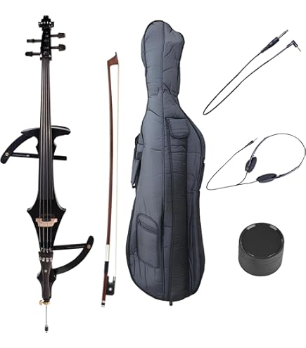 Amazon.com: Yamaha Silent Series SVC-50 Electric Cello - Black