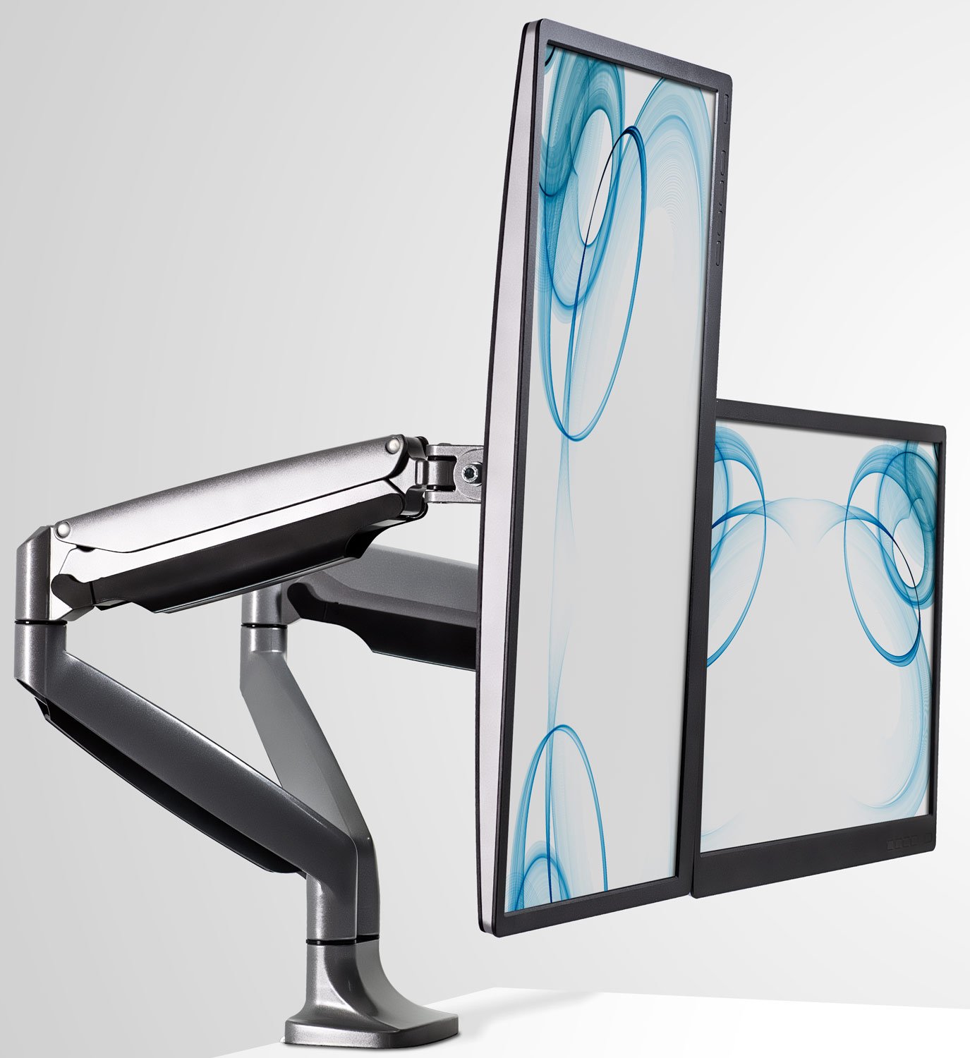 Mount It Monitor Desk Monitor Stand,Height Adjustable