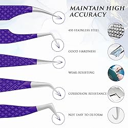 TrendGenics Eyelash Extensions Tweezers