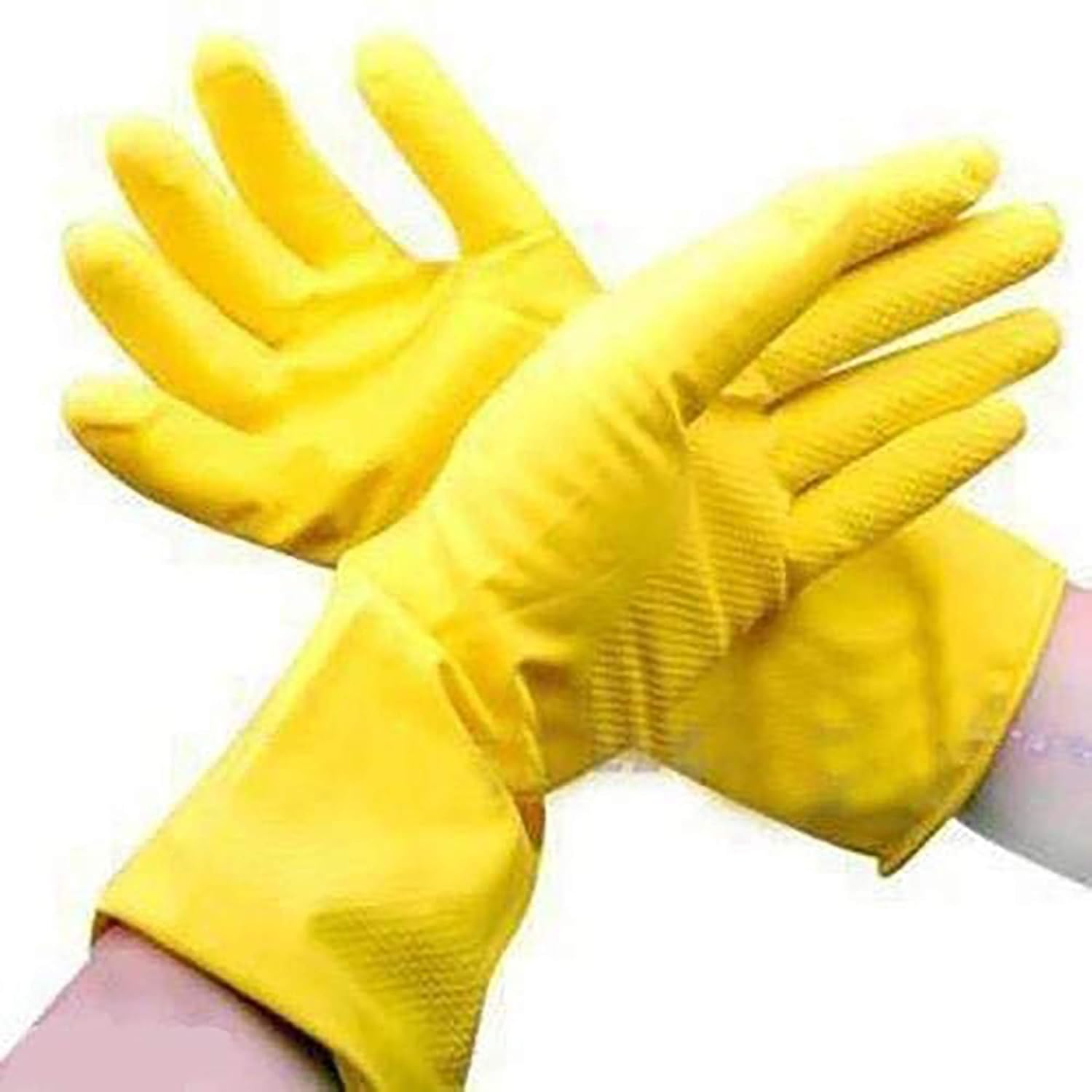 iLife Chemical Resistant Latex Rubber Gloves,Heavy Duty Amazon.in
