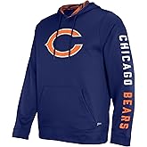 Zubaz NFL Football Men's Solid Team Hoodie with Camo Lined Hood and Sleeve Graphic (Small - 5X-Large)