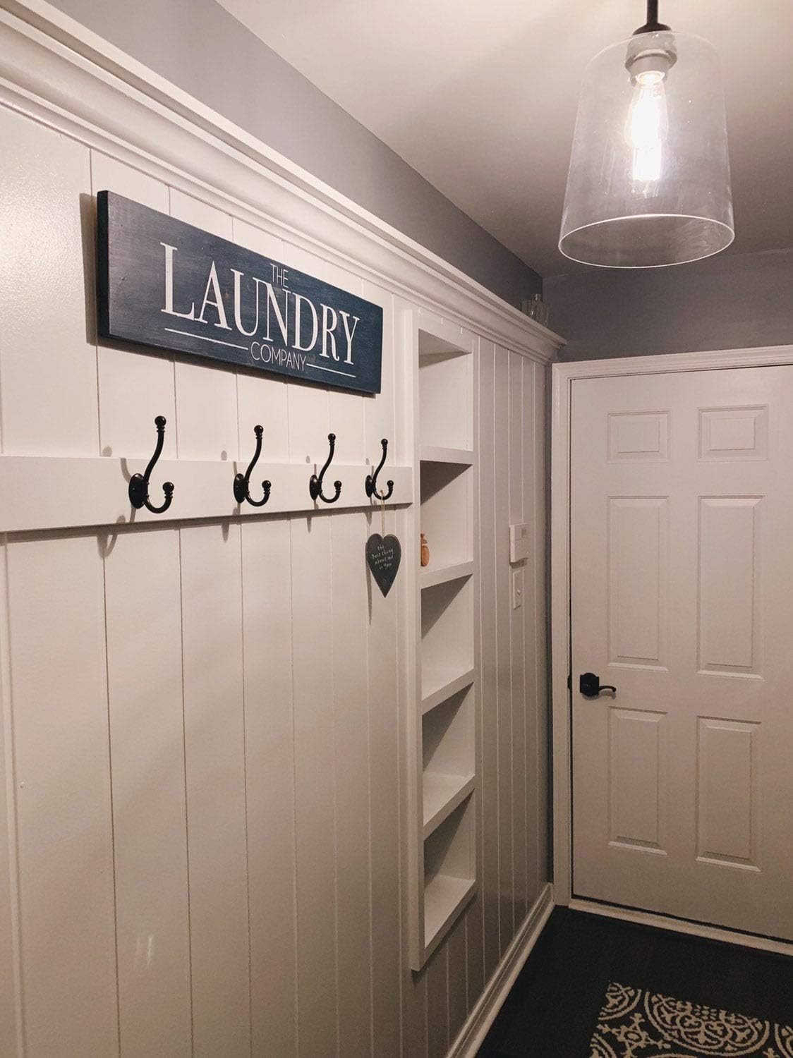 Ced454sy The Laundry Company Schild Wäschesammler im Landhausstil