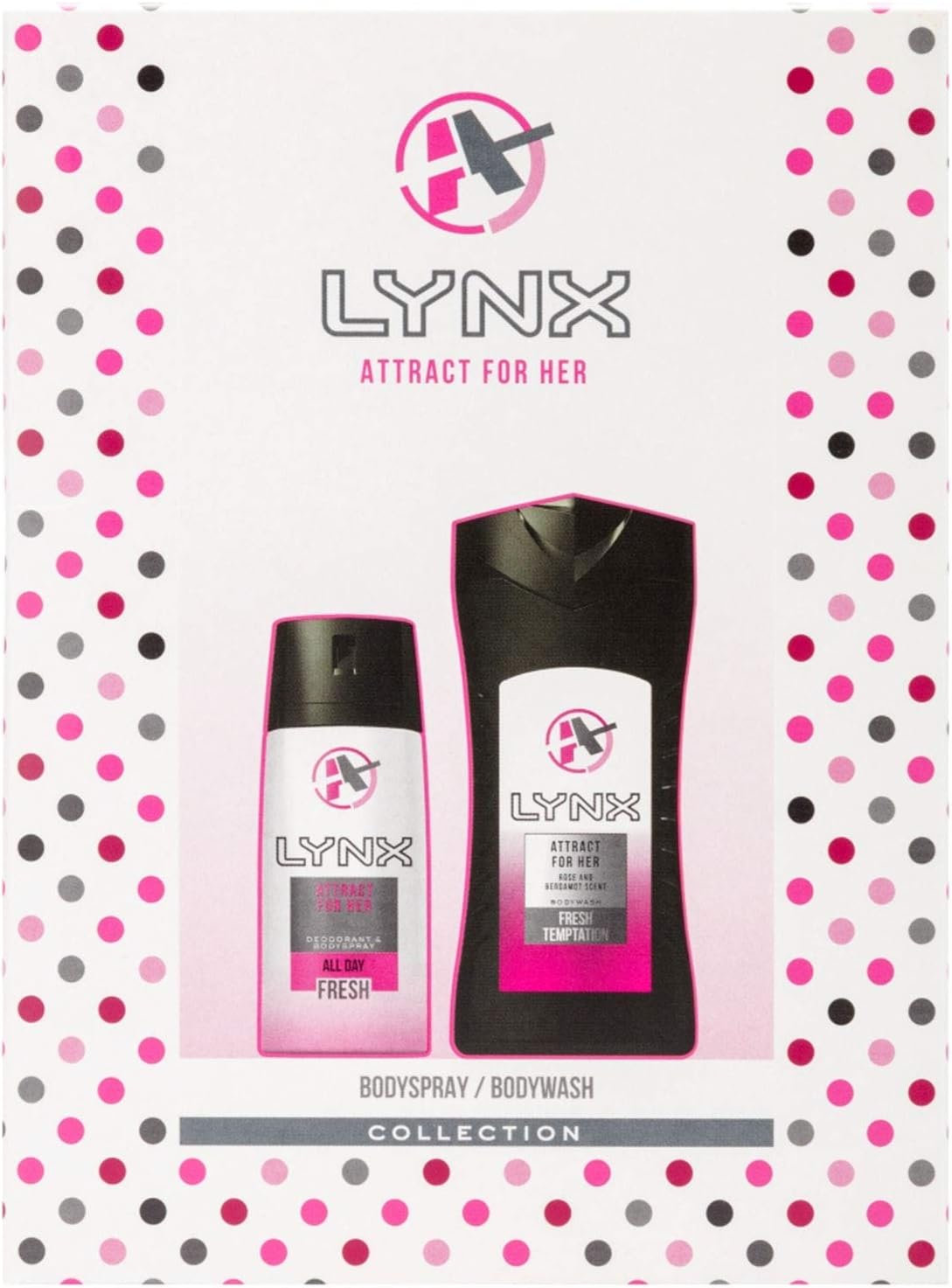 Lynx Attract for Her Duo Gift Set, 2 Count (Pack of 1)