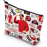 G2TUP Funny Racing Cosmetic Bag Racing Fans Gifts Just An Incident Racer Zipper Pouch Bag Racing Merchandise (Just An Incident) (Just An Incident MG)