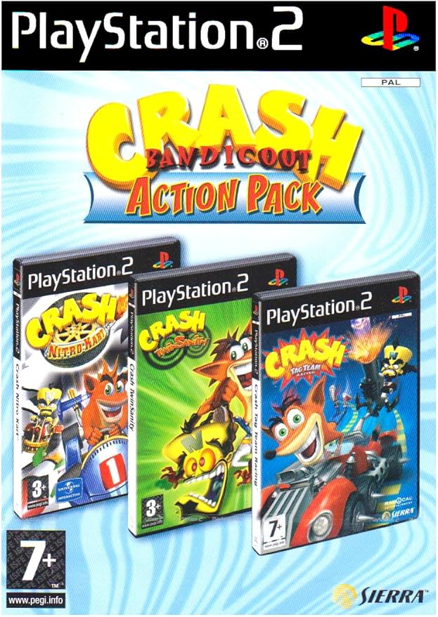 Crash Bandicoot Action Pack Amazon.fr Jeux vidéo