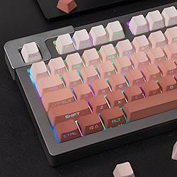 Side Printed Keycaps 134 Keys Custom Shine Through
