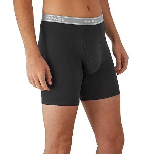 Hanes Mens Underwear Briefs, Cool Dri Moisture-wicking Cotton No
