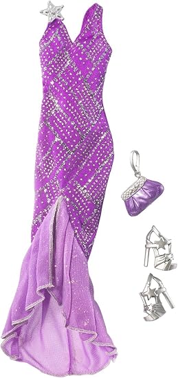 vestidos barbie mattel