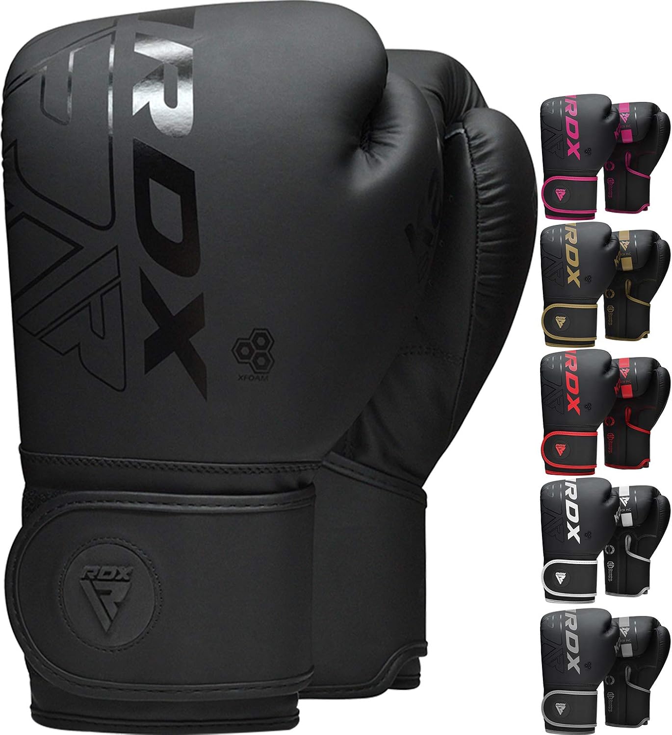thumbnail image 2 of RDX Shin Guards For MMA, Muay Thai & Kickboxing – Maya Hide Leather, KARA Series Foam Protection, Hook & Loop Straps, Sparring & Training Pads 2 of 14
