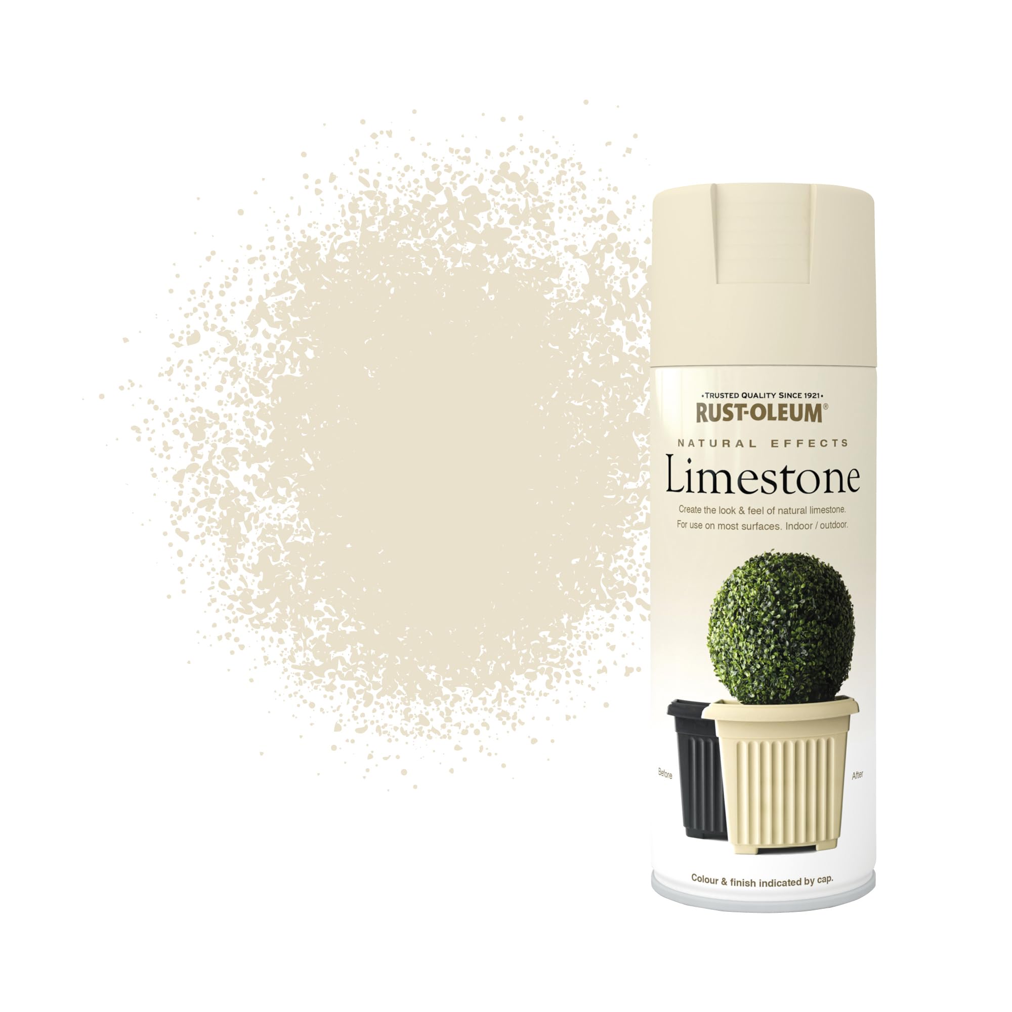 Rust-Oleum 400ml Natural Effects Spray Paint - Limestone