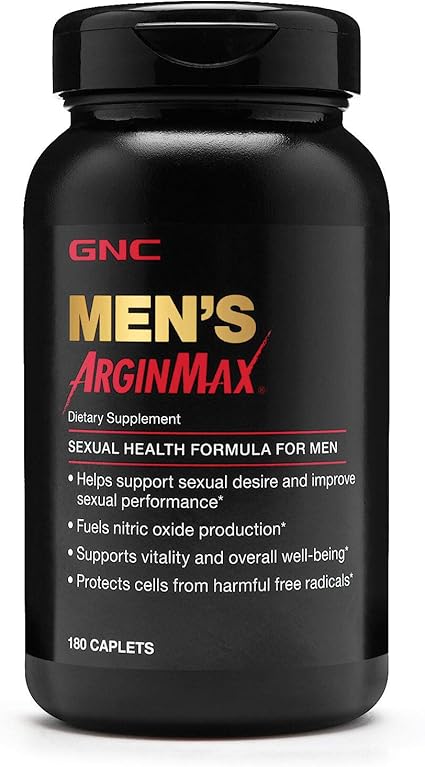 Amazon Com Gnc Mens Arginmax Sexual Health Formula For Men 180