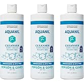 Aquanil Cleanser &ndash; 16 Oz Pack of 3, Lipid‑Free Sensitive Skin Care | Non‑Comedogenic Soap‑Free Formula With 7 Ingredients; Gentle Fragrance‑Free Cleanser Supports Balanced Skin Health