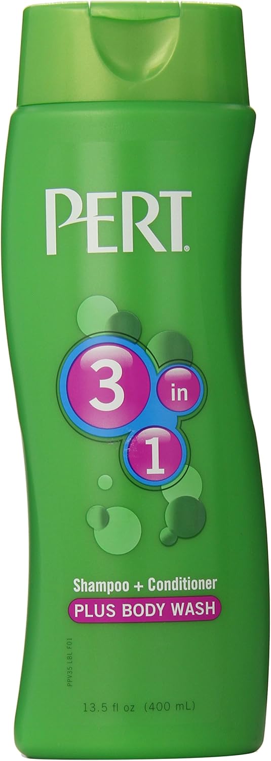 Pert Plus 3in1 Shampoo + Conditioner + Body Wash 13.5 Oz (case Of 6