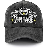 80th 79th 78th 77th 76th 75th 74th 73th 72th 71th Birthday Gift Vintage 1945 1946 1947 1948 1949 1950 1951 1952 1953 1954 Hat