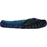 Western Mountaineering, MegaLite Sleeping Bag: 30F Down, Navy Blue, 6ft/Right Zip