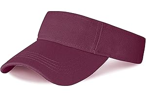 Marrywindix 1 Piece of Sport Wear Athletic Visor Sun Sports Visor Hat Visor Adjustable Cap for Women and Men (One Size)