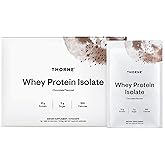 THORNE - Whey Protein Isolate - 21 Grams of Easy-to-Digest Whey Protein Powder - NSF Certified for Sport - Chocolate - 14.79 Ounces - 14 Packets