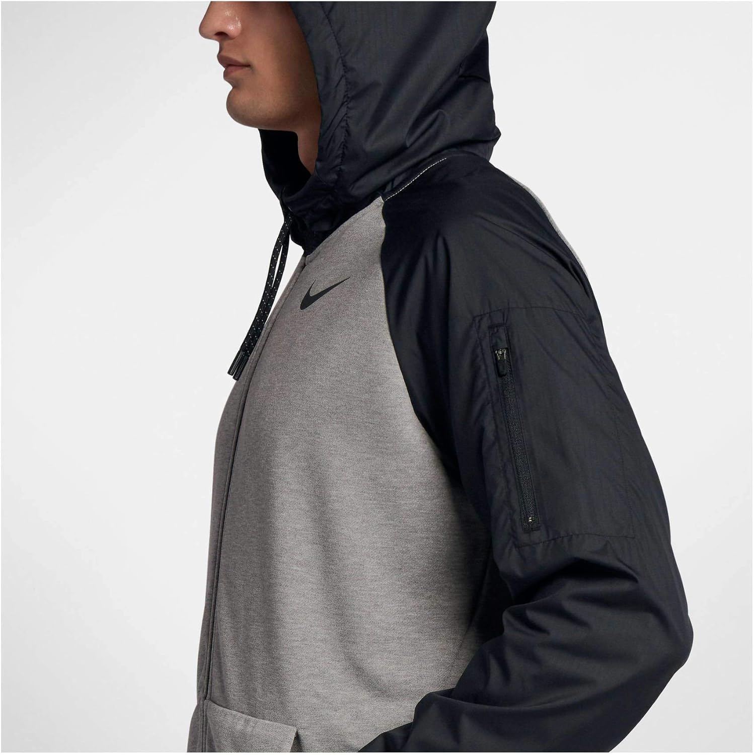 nike men's dry utility core hooded jacket