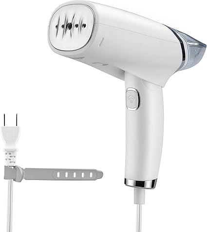 Amazon Dekopro スチームアイロン ハンガーにかけたまま ハンディアイロン 消臭 最速秒立ち上がり 8分連続使用 100ml ホワイト Dekoデコプロ スチームアイロン