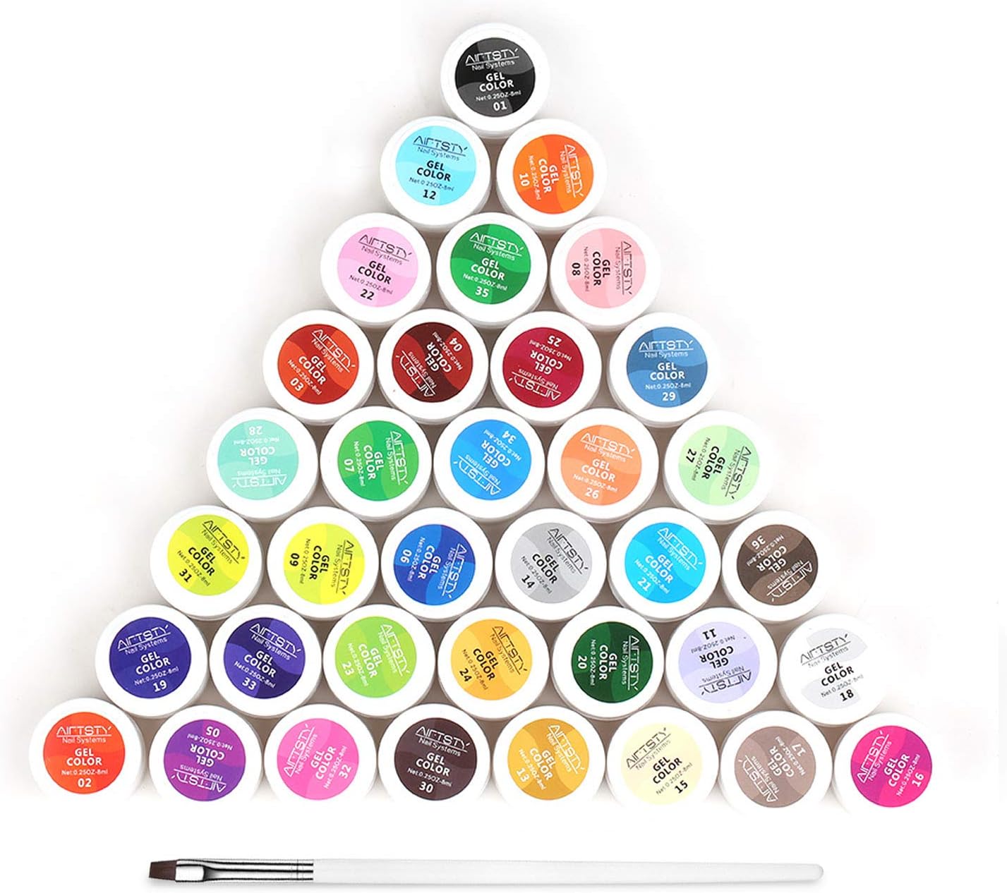 gel colorato per unghie