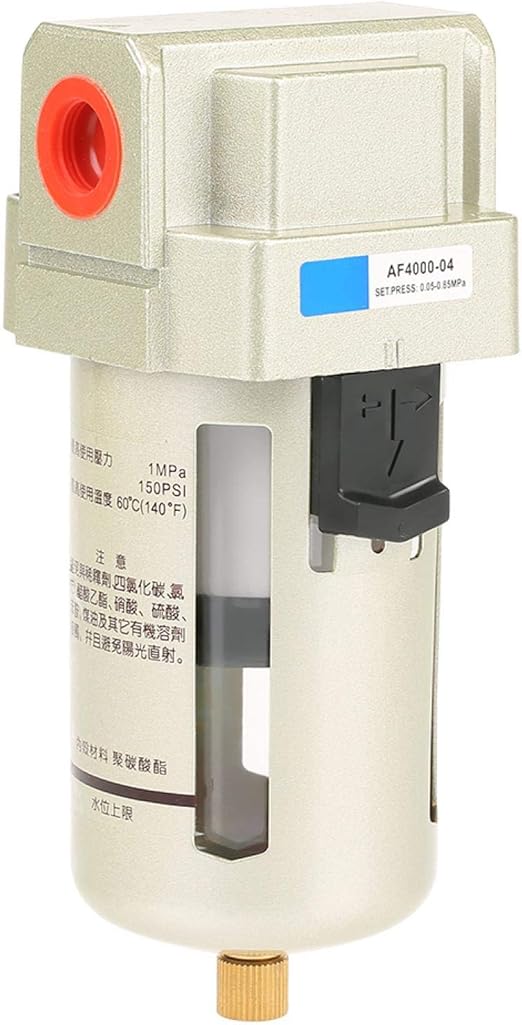 Air Compressor Moisture Water Filter, Convenient Reliable Moisture Air
