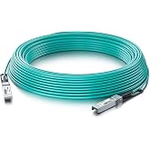 10Gtek 10G SFP+ AOC OM3 MMF Fiber Cable for Cisco SFP-10G-AOC30M, 30m/98ft | 10GbE SFP+ to SFP+ Active Optical Fiber Cable for Cisco, Ubiquiti UniFi UACC-AOC-SFP10-30M, Netgear, TP-Link and More