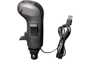 AUGFAZ American Truck Simulator Accessories Shifter Shift Knob USB Accessories for ATS ETS2 PC Compatible with Logitech G27 G29 G920 G25 Thrustmaster TH8A Fanatec SQ Moza PXN A7