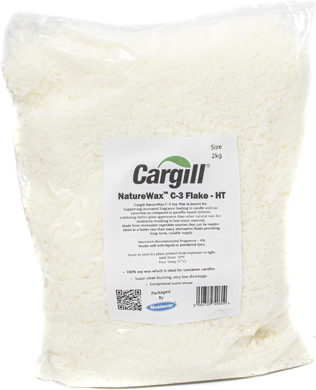 CARGILL C3 Soy Wax 2 Kg, White, 2kg Amazon.co.uk Kitchen & Home