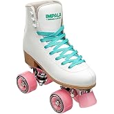 Impala Rollerskates (Big Kid/Adult) (White, 7)
