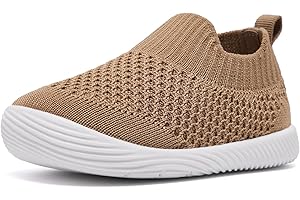 MORENDL Baby Toddler Walking Socks Non-Slip Breathable Unisex Casual Sneakers