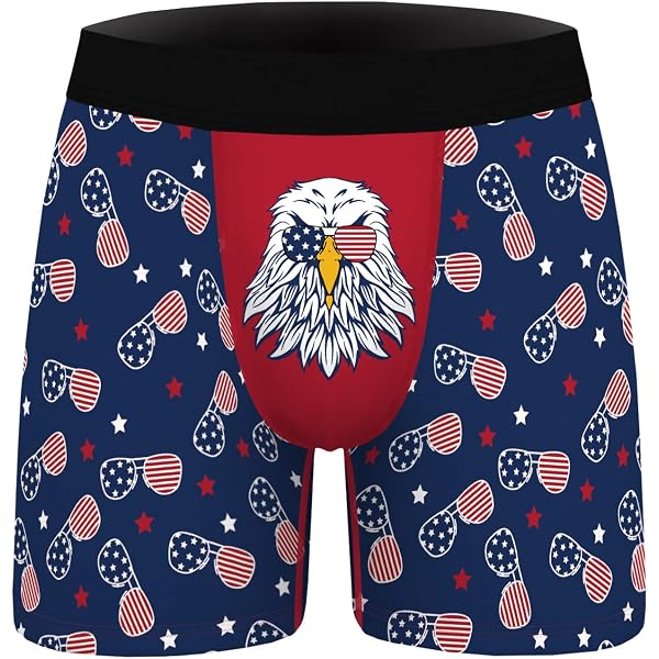 Anatolian Men's Exotic Boxer Briefs – Darkzone Series, Soft Stretchy Wild Print Underwear