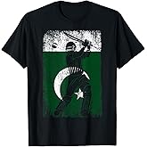 Pakistan Flag Cricket Jersey Fan Player Coach T-Shirt
