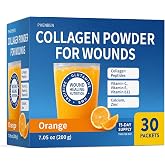PHENBEN Collagen Powder for Wound Healing, Pre &amp; Post Surgery Recovery Support, Collagen Peptides with HMB, Amino Acids &amp; Essential Vitamins, Orange Nutritional Drink Mix, 200g