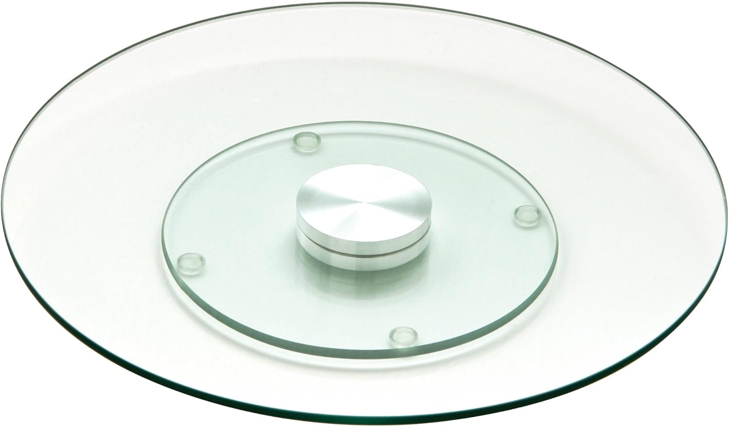 Premier Housewares Lazy Susan Tempered Glass, 31 x 3 cm Clear Amazon