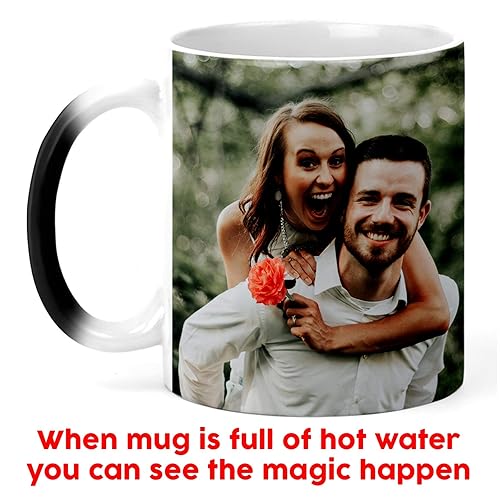 Custom Mugs Personalized Heat Sensitive Color Changing 11 Oz