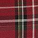 DII Holiday Dining Table & Kitchen Décor Metallic Fabric, Christmas Table Runner, 14x108, Red Tartan Plaid