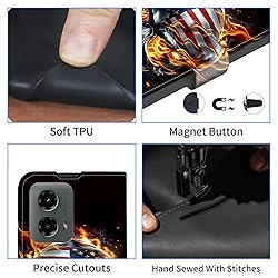 ACWDMKH for Motorola Edge 2024 Case,for Motorola