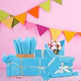 Morcheiong 60 Sheets Tissue Paper Rainbow 30 Colors 20 x 14.5 in 50 x 37 cm view 7