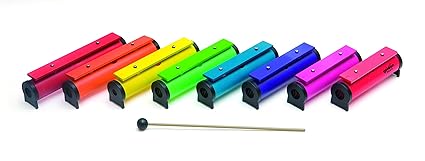 Goldon – Klangbausteine 11408 Chime Bar Set in Nylon Tasche (16 Stück)